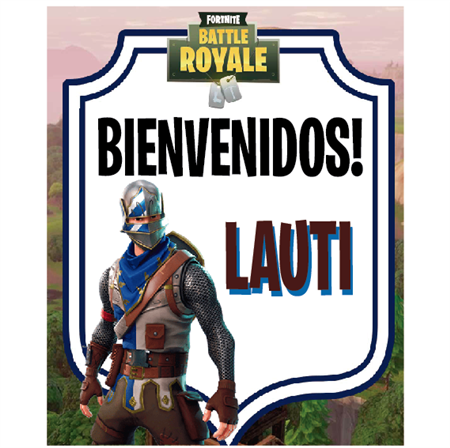 Afiche Pers. Fortnite